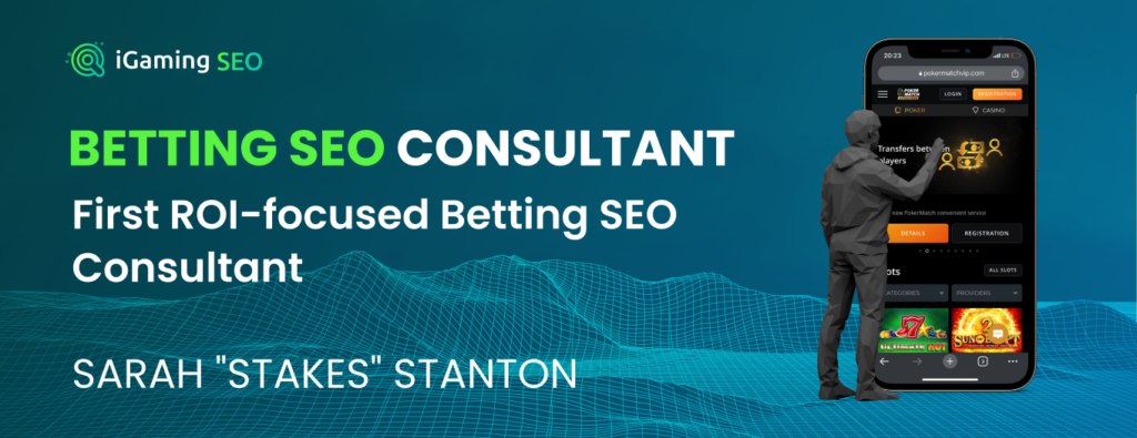 Sports Betting SEO Consultant Sarah Stanton